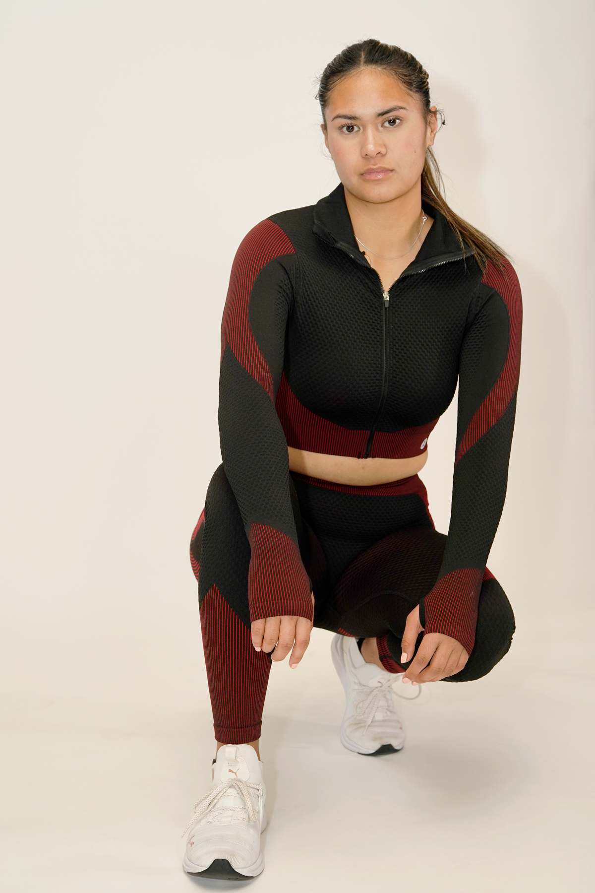 Style 10 - Women's Gym Top & Bottom Set