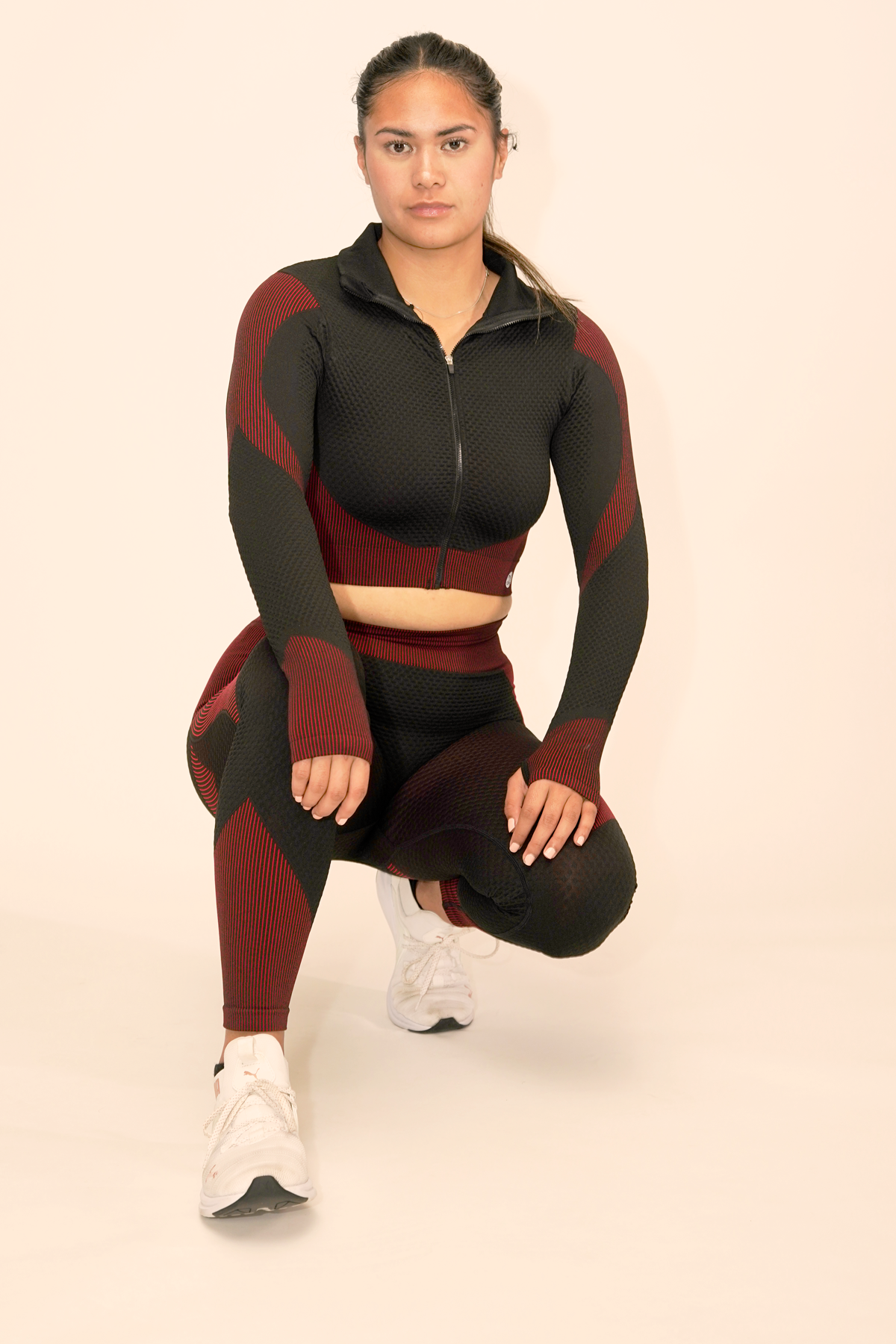 Style 10 - Women's Gym Top & Bottom Set