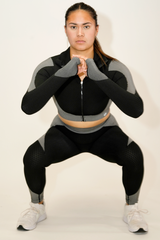 Style 11 - Women's Gym Top & Bottom Set