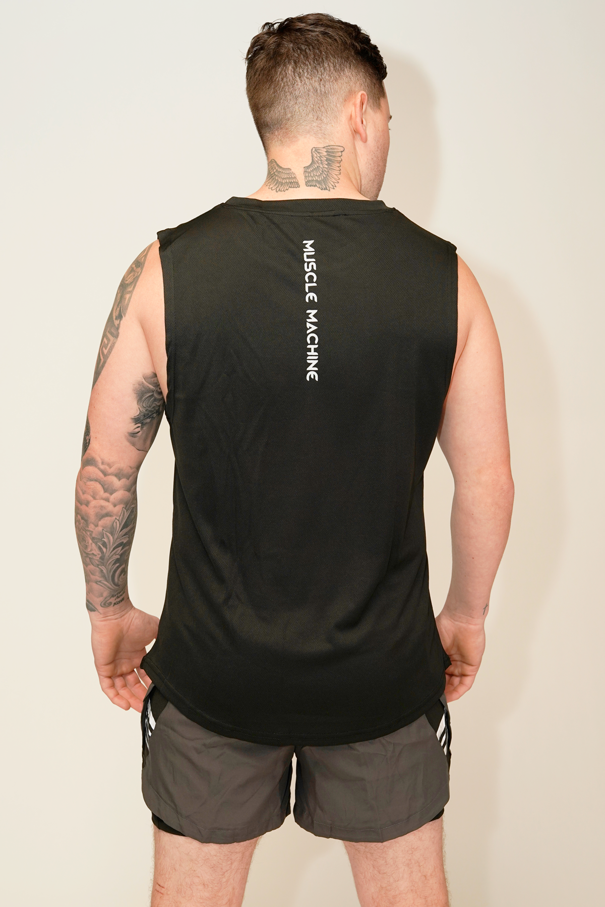 Style 131 - Men's Wide Shoulder Cut Tank Top
