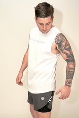 Style 132 - Men's Wide Shoulder Cut Tank Top