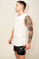 Style 132 - Men's Wide Shoulder Cut Tank Top