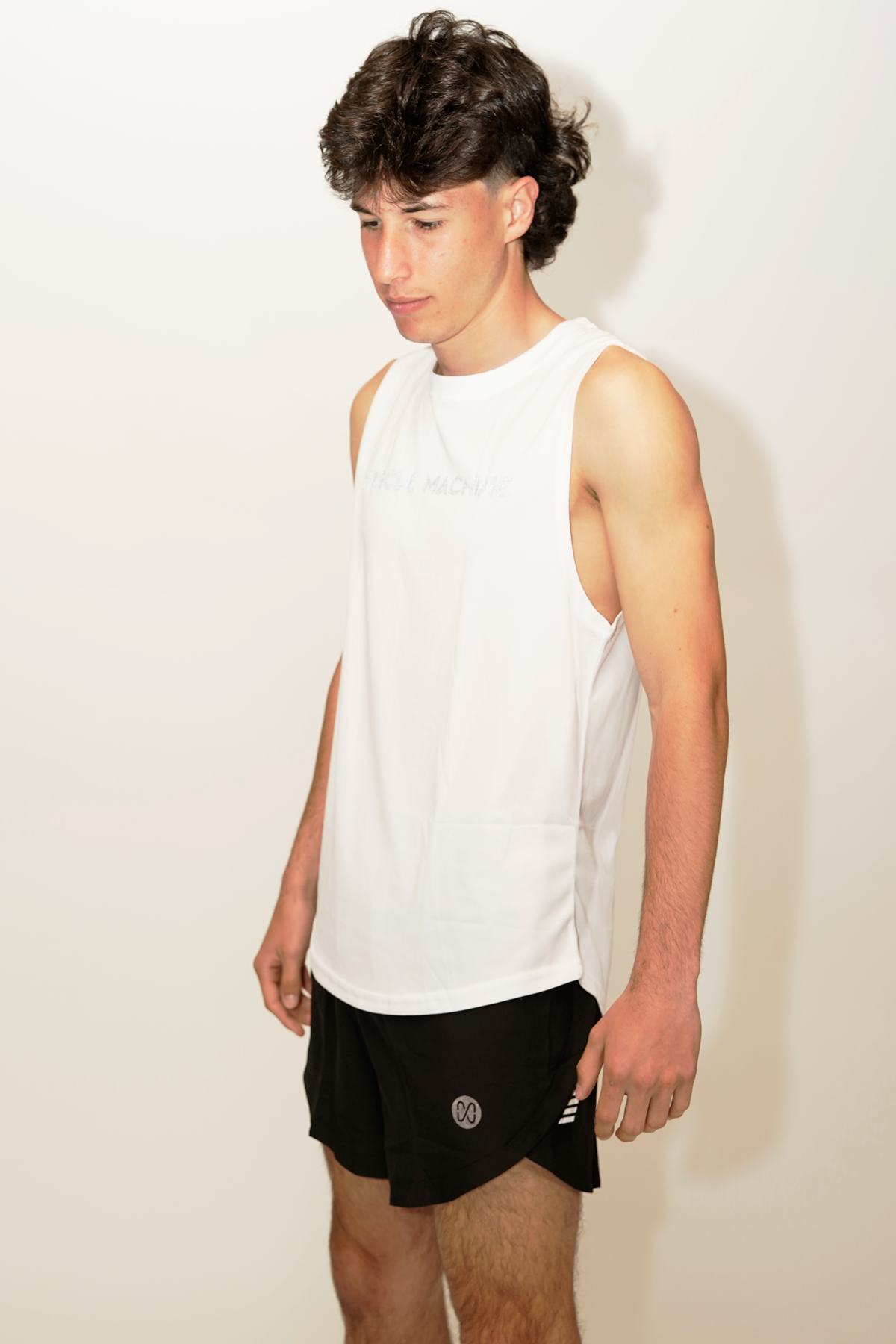 Style 132 - Men's Wide Shoulder Cut Tank Top