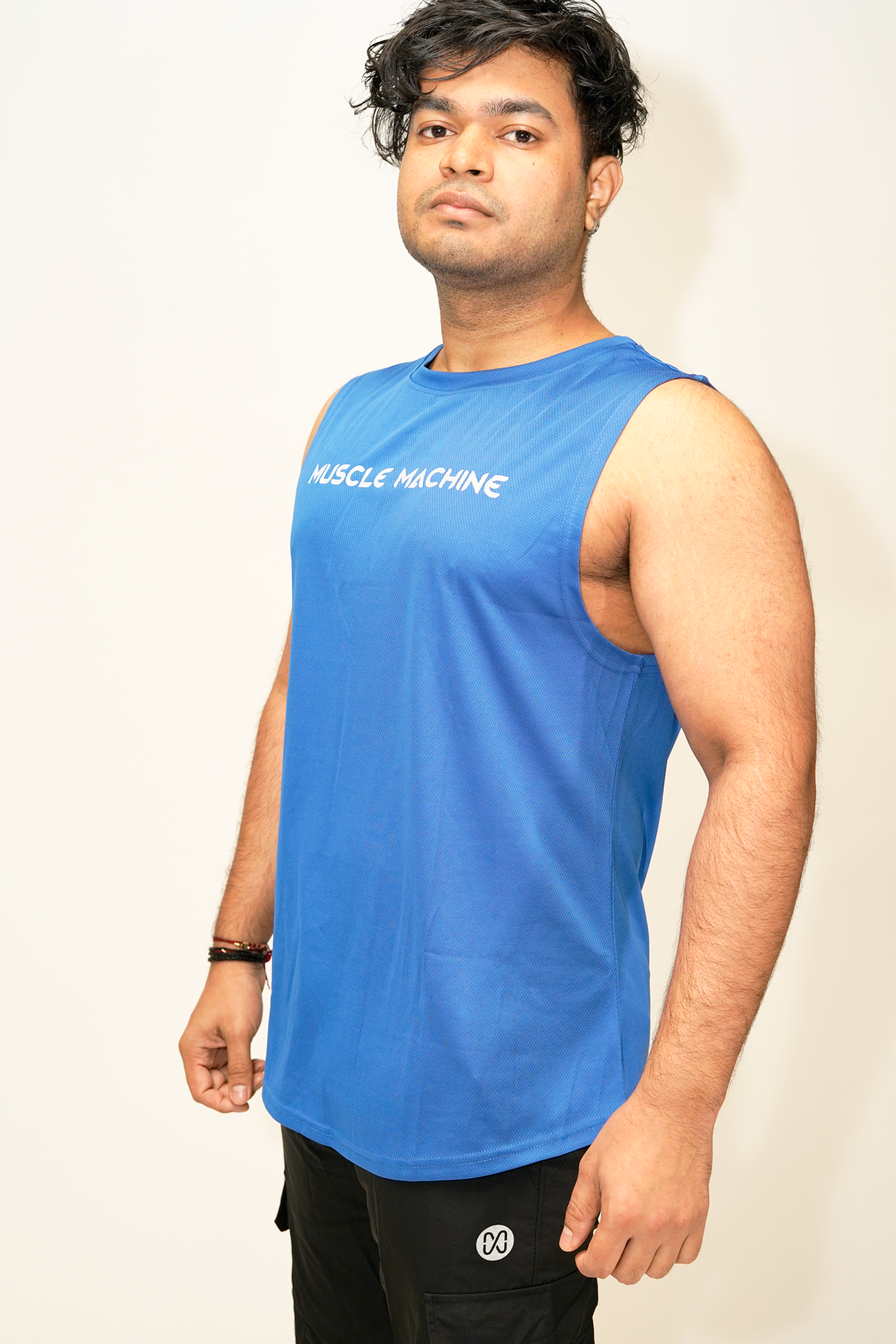 Style 133 - Men's Wide Shoulder Cut Tank Top