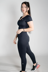 Style 162 - Women's Gym Top & Bottom Set