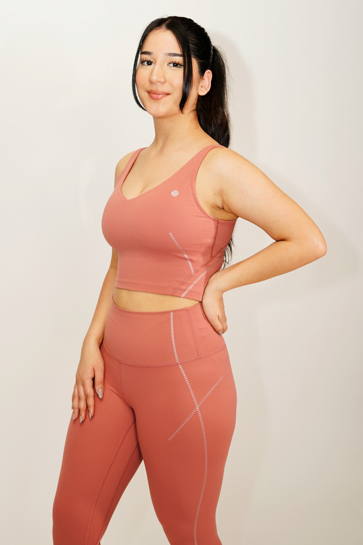 Style 50 - Women's Gym Top & Bottom Set
