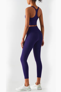 Style 163 - Women's Gym Top & Bottom Set