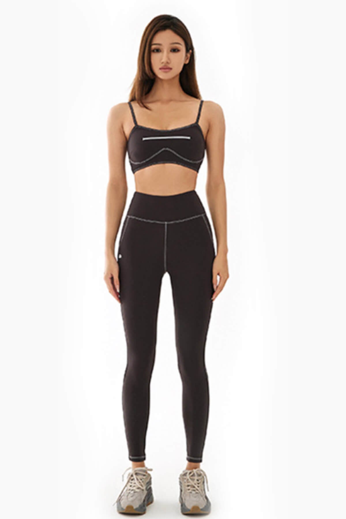 Style 161 - Women's Gym Top & Bottom Set