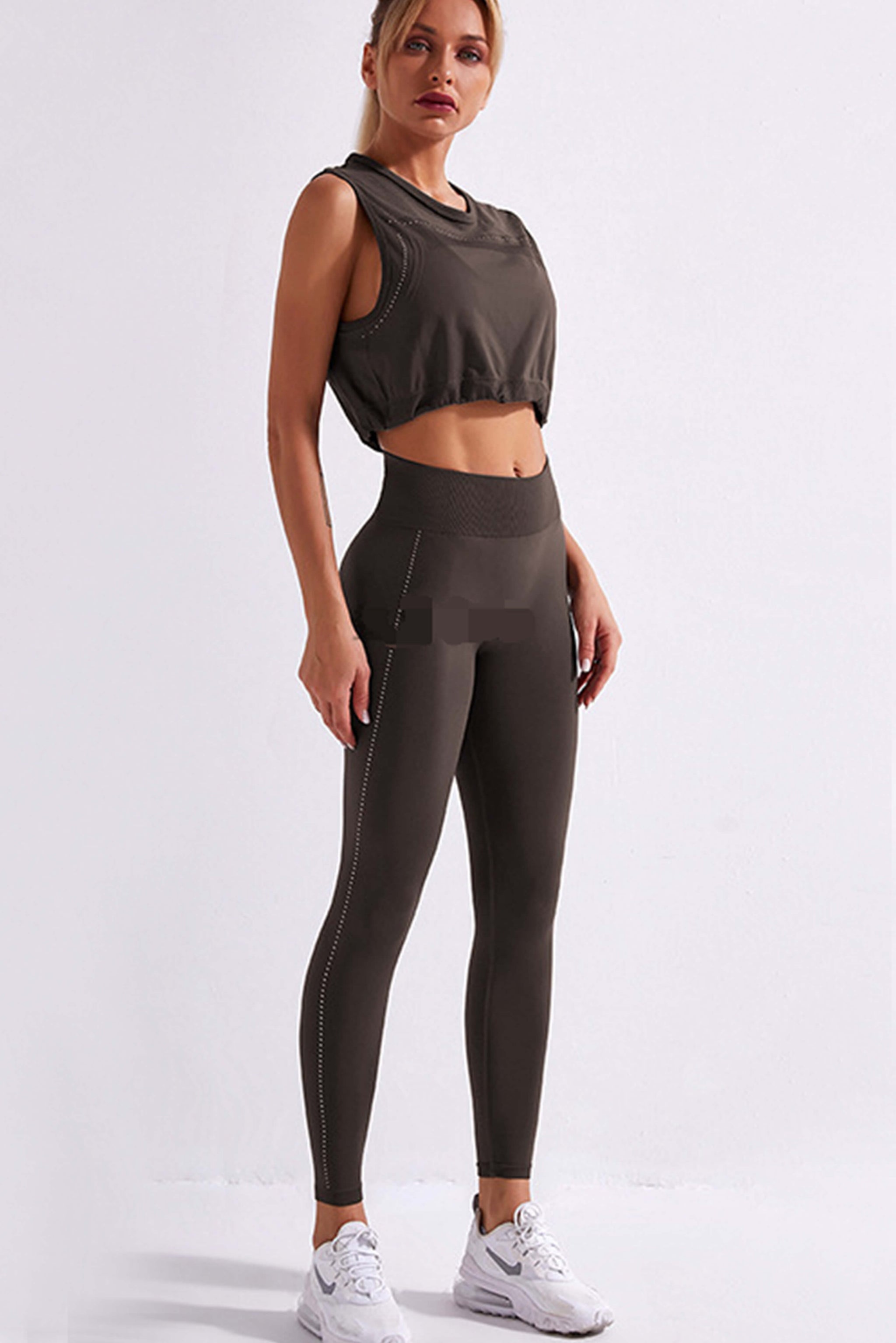 Style 14 - Women's Gym Top & Bottom Set