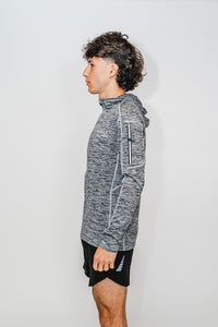 Sports Zipper Hoodie with Zipper Pockets